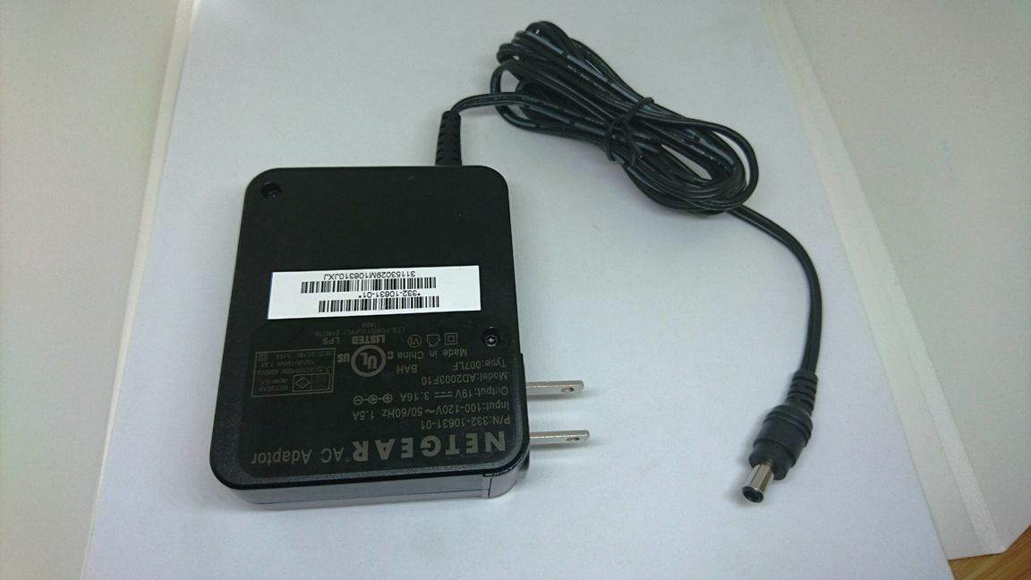 19V 3.16A AD2003F10 AC Adapter For NETGEAR Router Nighthawk X4 AC3200 C7500 X10